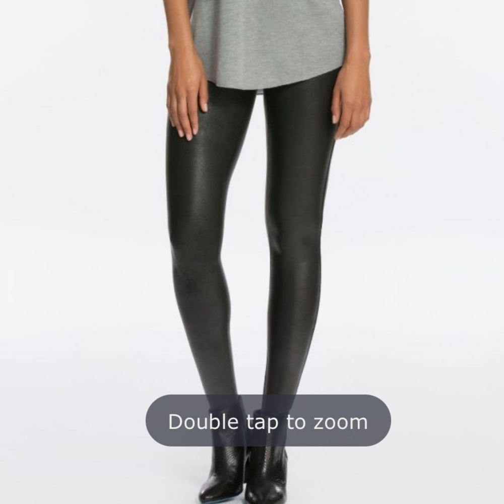 Spanx Faux Leather Leggings